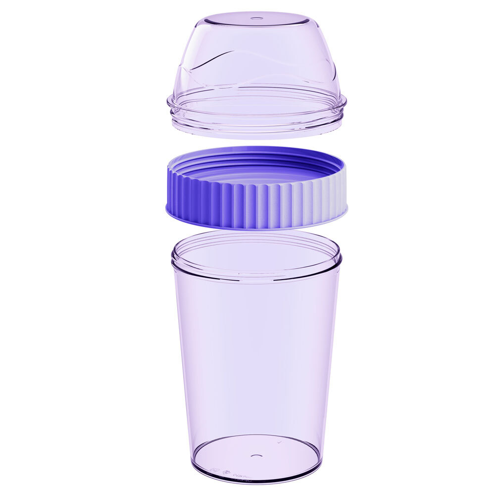 Контейнер для завтрака 440мл (микс)