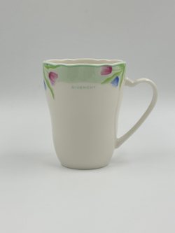 Кружка с зелёной каймой Givenchy by Yamaka