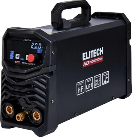 Сварочный инвертор ELITECH WM 200 DC PULSE HD 204475