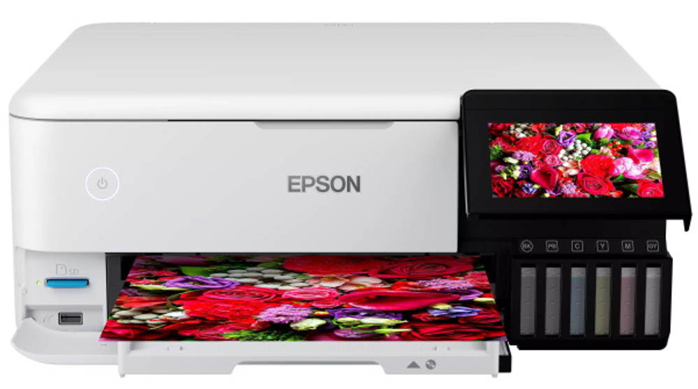 МФУ струйное цветное Epson EcoTank L8160