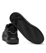 Кожаные кроссовки KAPRI Maison Karl Lagerfeld - черный(KL62538F)