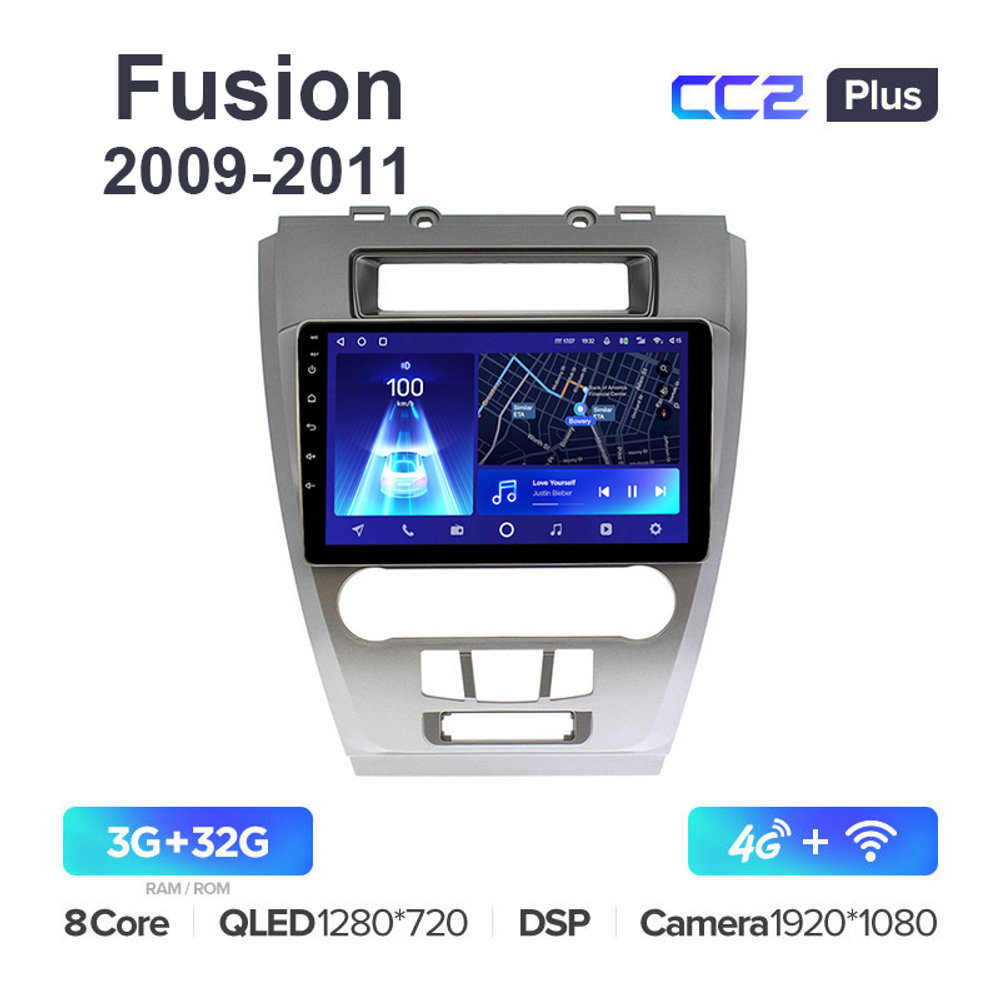 Teyes CC2 Plus 10,2"для Ford Fusion 2009-2011