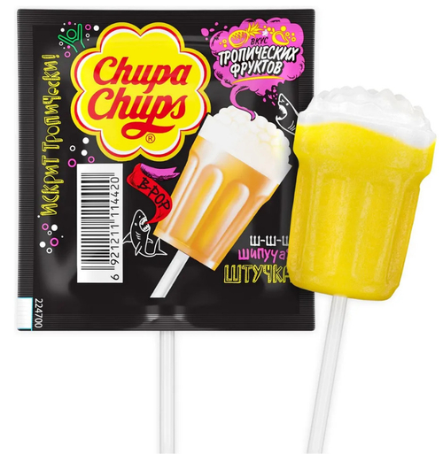ЧУПА ЧУПС карамель Тропические фрукты 15 г