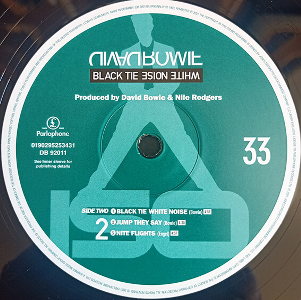 David Bowie / Black Tie White Noise (2LP)