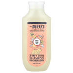 Mrs. Meyers Clean Day, Шампунь для собак 3 в 1, белый персик, 414 мл (14 жидк. Унций)