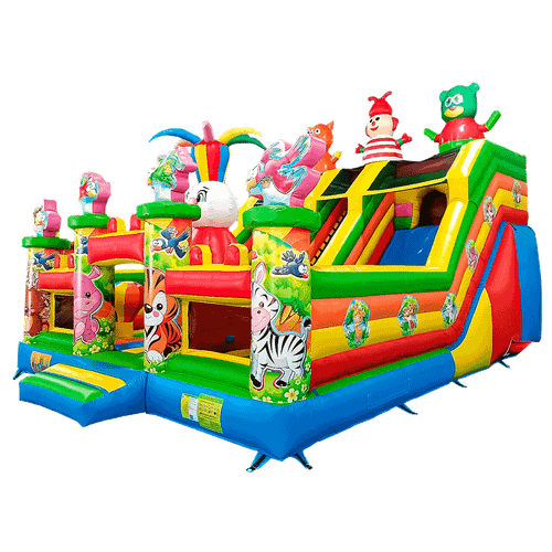 Коммерческий батут "Встреча друзей 2" 8*6*6 м