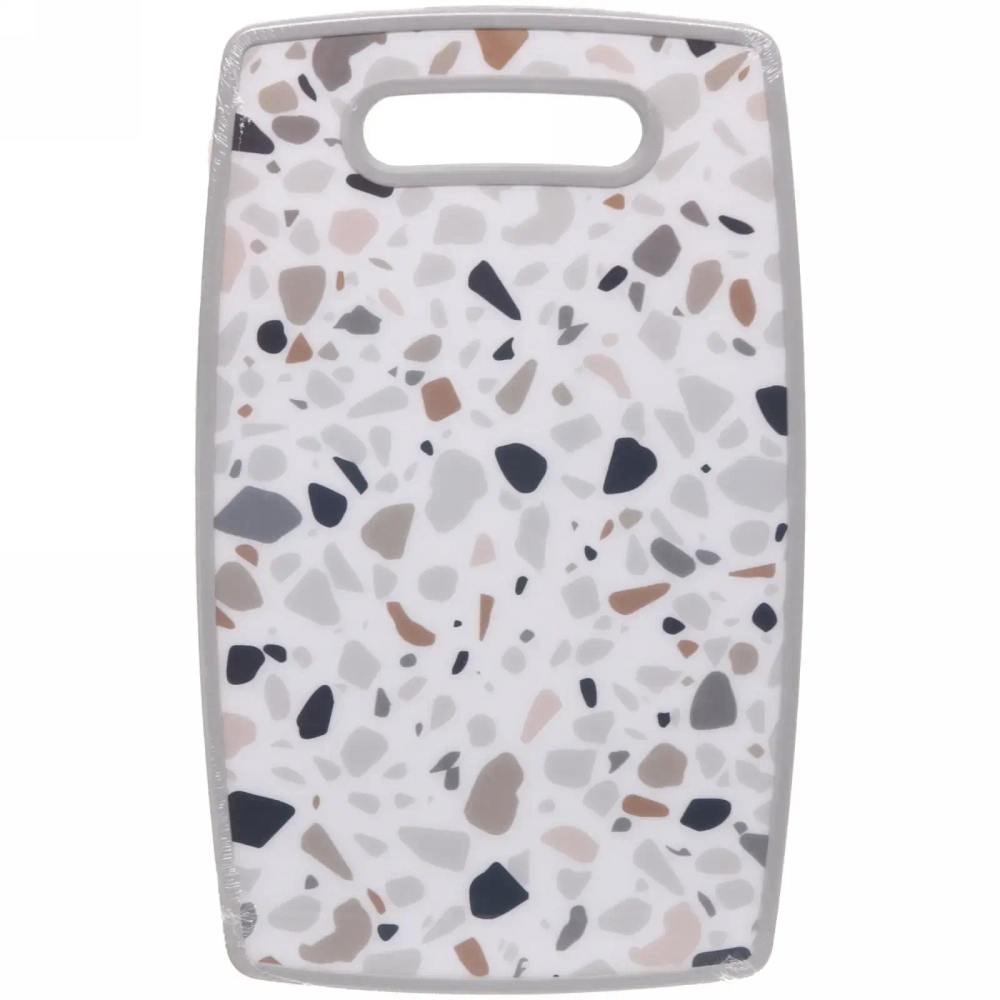 Доска разделочная «Stone» 23*37*1см Крошка светлая