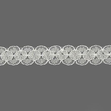 Кружево капрон ш.1,3 см. 140 молочный