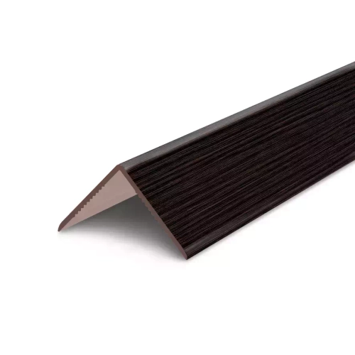Угол ПВХ "Деконика" 303 Венге темный 15х15х2700 мм