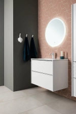 Тумба с раковиной Aquanet Вита 330476 70 белый матовый