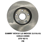 ТОРМОЗНЫЕ ДИСКИ CAMRY VCV10,MCV20,ACV30 1992-2007 ,PREVIA ACR30 2.4
