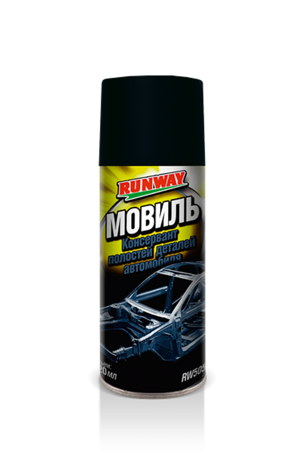 RW5056 Мовиль консервант полостей деталей автомобиля  (520 мл) аэрозоль