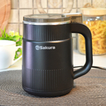 Кофемолка Sakura SA-6179BK 300Вт 400г черная