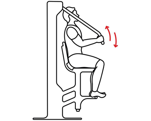 Уличный тренажер Жим от груди УТ-16