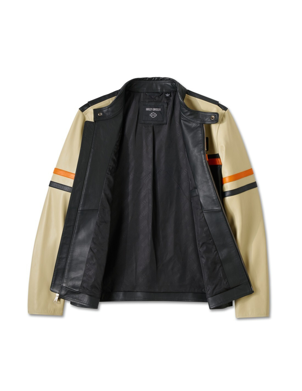 Куртка City Limits schwarz/beige Harley-Davidson (кожа)