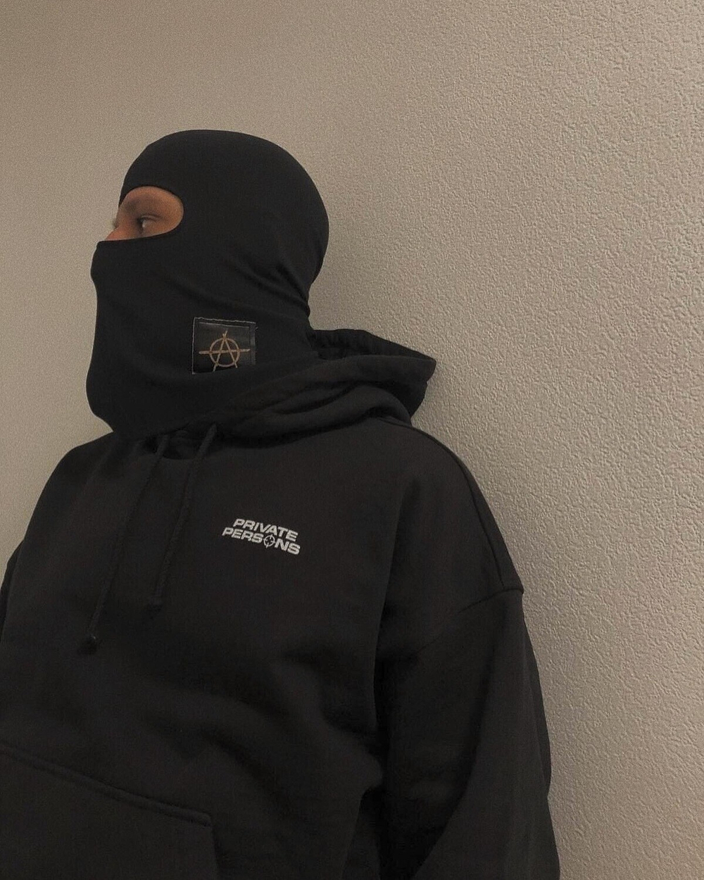 "A" BALACLAVA Black