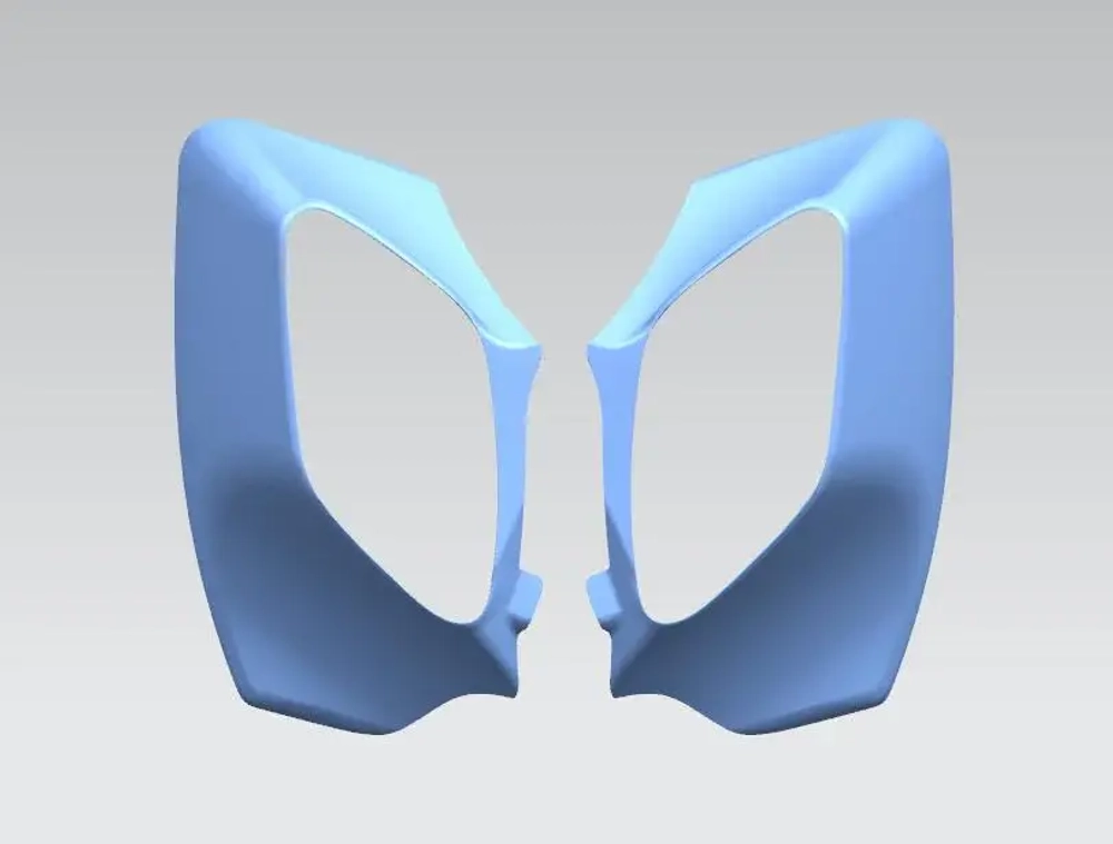 Карбоновые воздухозаборники на замену для McLaren 720S 2017-2023 МакЛарен тюнинг