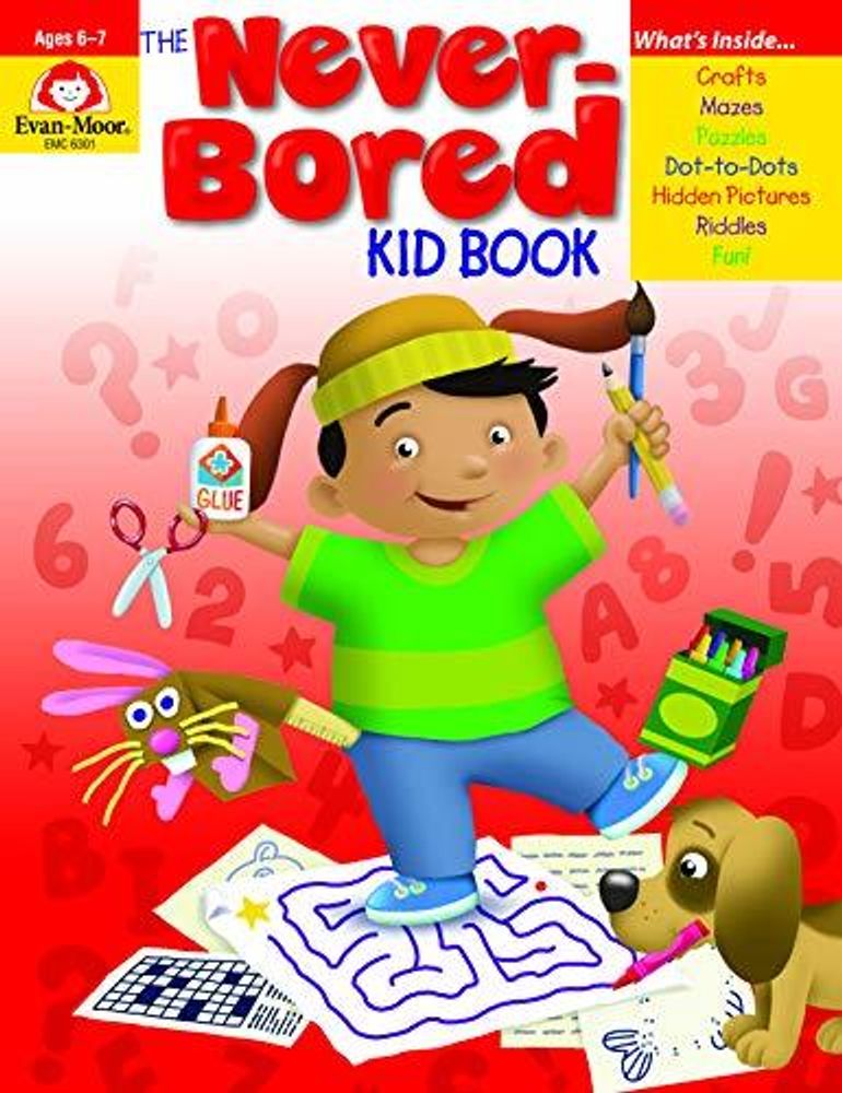 Never-Bored Kid Book, Ages 6-7