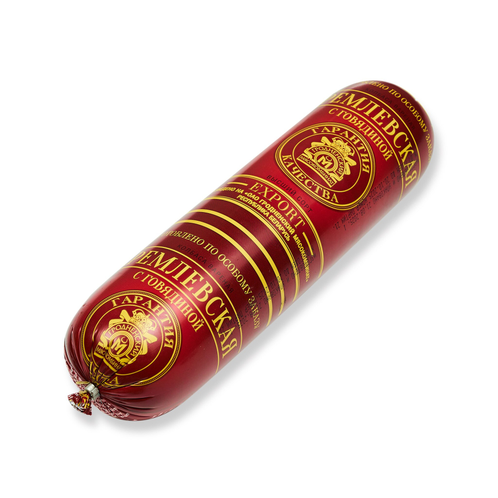 Колбаса вареная "Кремлевская с говядиной", Гродненский мясокомбинат, Беларусь