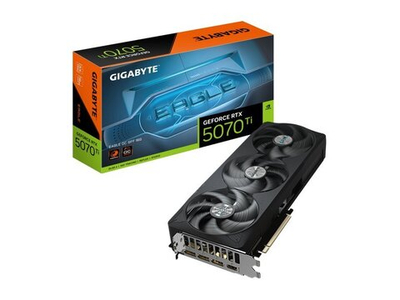 Видеокарта Gigabyte Nvidia GeForce RTX 5070 Ti [GV-N507TEAGLE OC-16GD]
