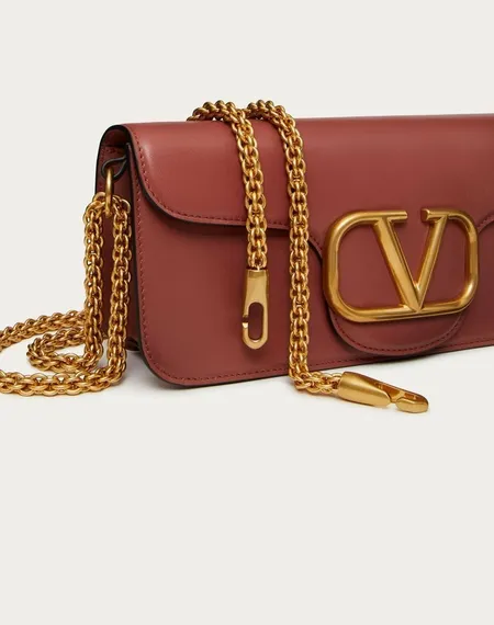 Сумка Valentino Locò коричневый