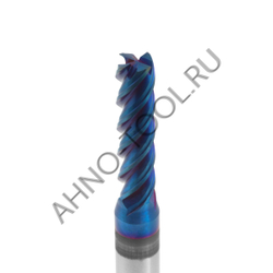 Фреза твердосплавная   5мм (L=75, l=20, хв=6) Z4 45° по закаленной стали BRHM-4EL-D5.0 HRC65 AHNO