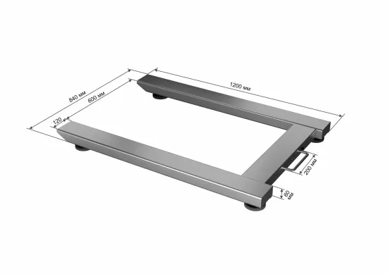 Весы паллетные СКЕЙЛ 1 СКУ(Н) с терминалом (СКИ-12)