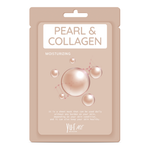 Маска тканевая с коллагеном и экстрактом жемчуга YU.R ME Pearl & collagen sheet mask, 25 г