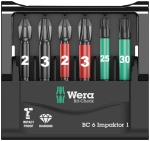 Набор ударных бит Bit-Check 6 Impaktor 1 Wera 05057695001