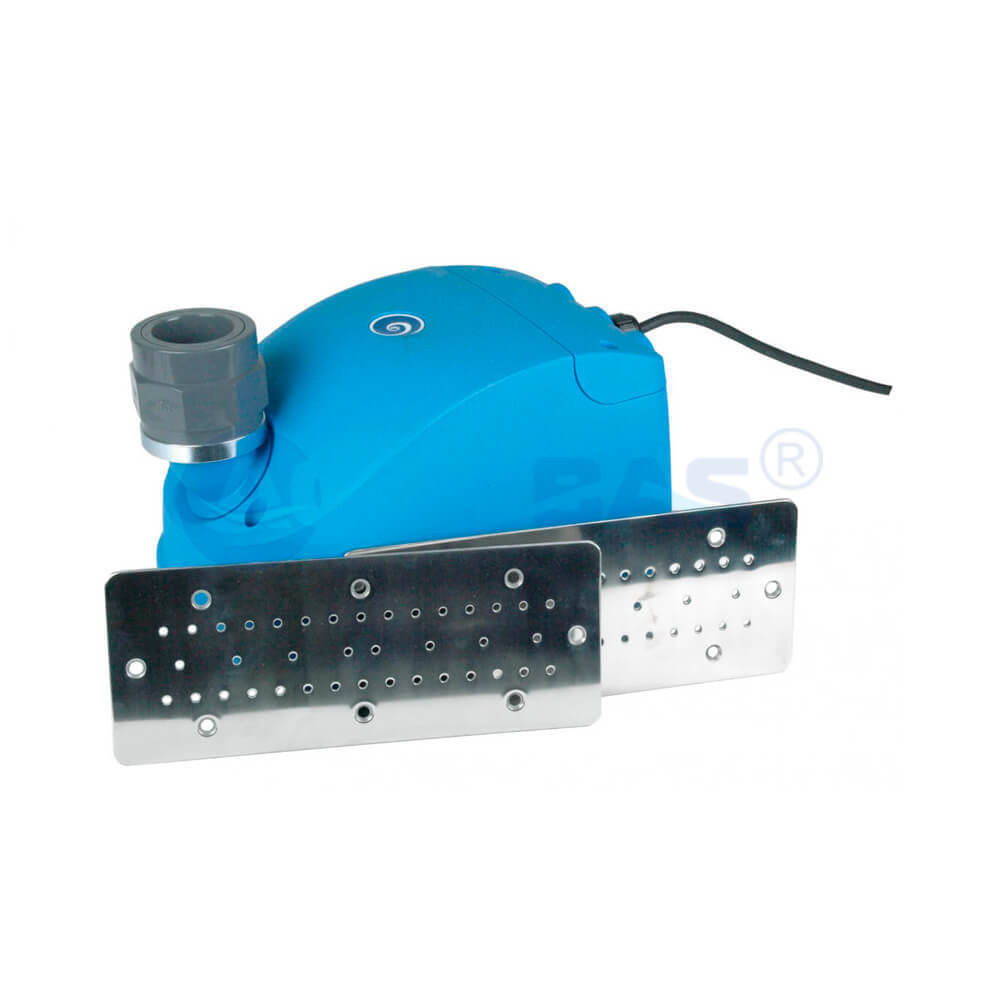 Плато аэромассажное 250х100мм Hugo Lahme двойное 2 пластины AISI 316+компрессор 0,5кВт (8792120)