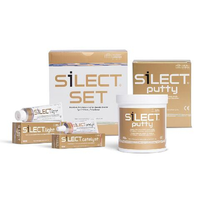 Silect Set (910мл+150мл+60мл) Силект Сет набор, слепочный материал, оттискной материал