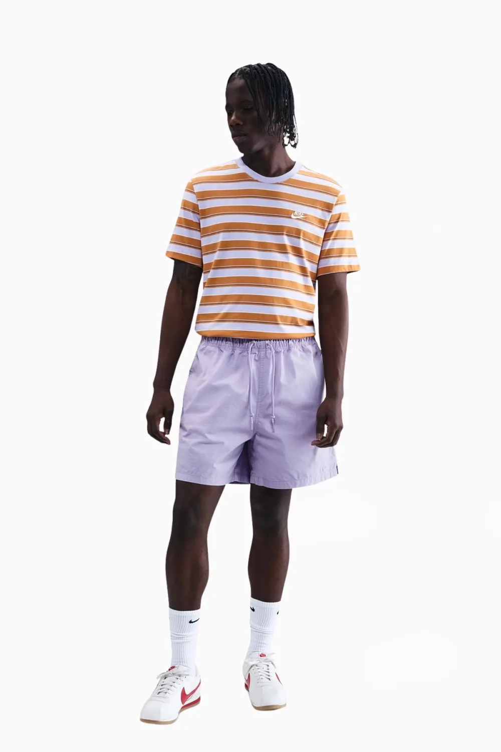 Шорты Nike Club Flow - фиолетовый