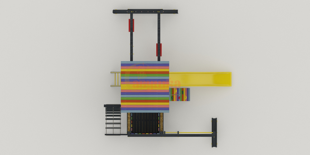 Детская площадка Савушка - 3 (BLACK EDITION)