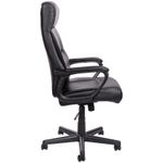 Кресло руководителя Helmi HL-Е28 "Approved", экокожа черная