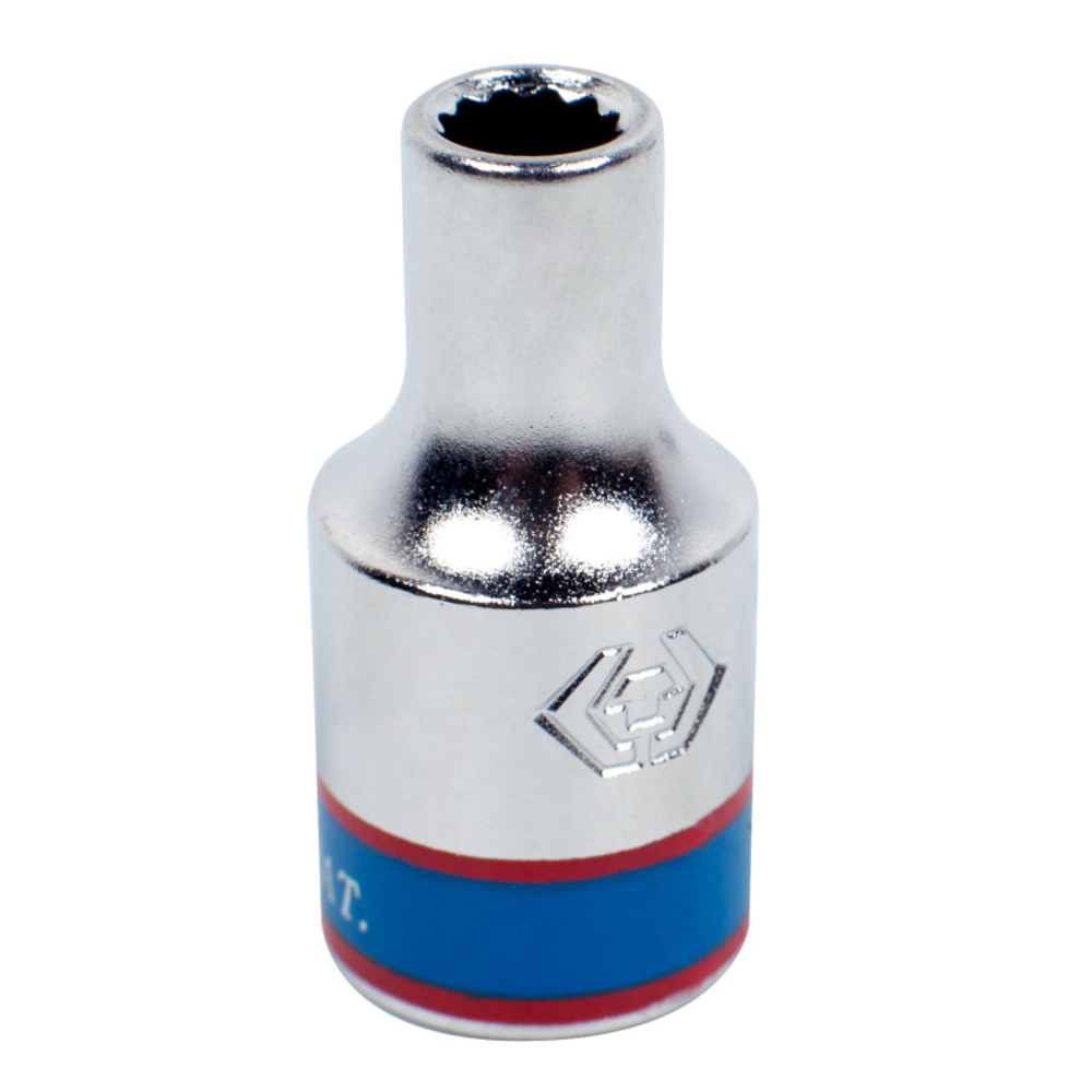 Головка торцевая стандартная двенадцатигранная 1/4&quot;, 4.5 мм KING TONY 233045M