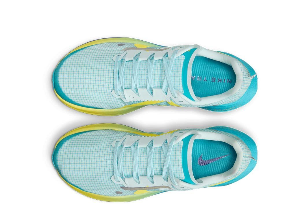 Кроссовки для бега мужские Nike Zoomx Ultrafly Trail M Сине-Желтые
