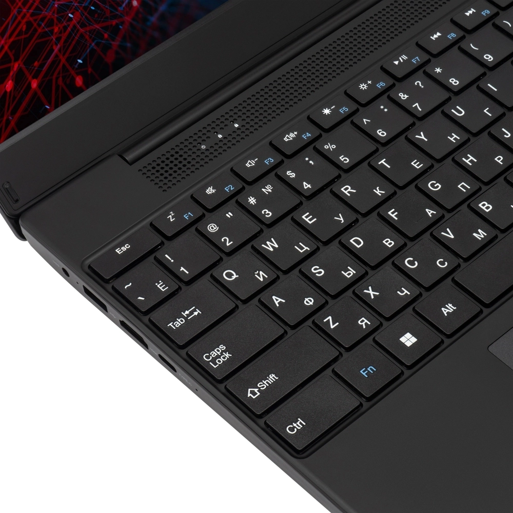 Ноутбук IRU Tactio 15ALG Core i5 12600H 16Gb SSD512Gb Intel Iris Xe graphics 15.6" IPS FHD (1920x1080) Windows 11 Pro 64 black WiFi BT Cam 4500mAh (2126372)