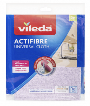 Салфетка универсальная Виледа Актифайбр 2 шт. (Vileda Actifibre Universal Сloth 2 шт.)