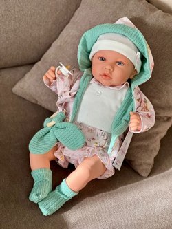 Кукла Marina and Pau 45 cм Ane мягконабивная в пакете (M1213K)