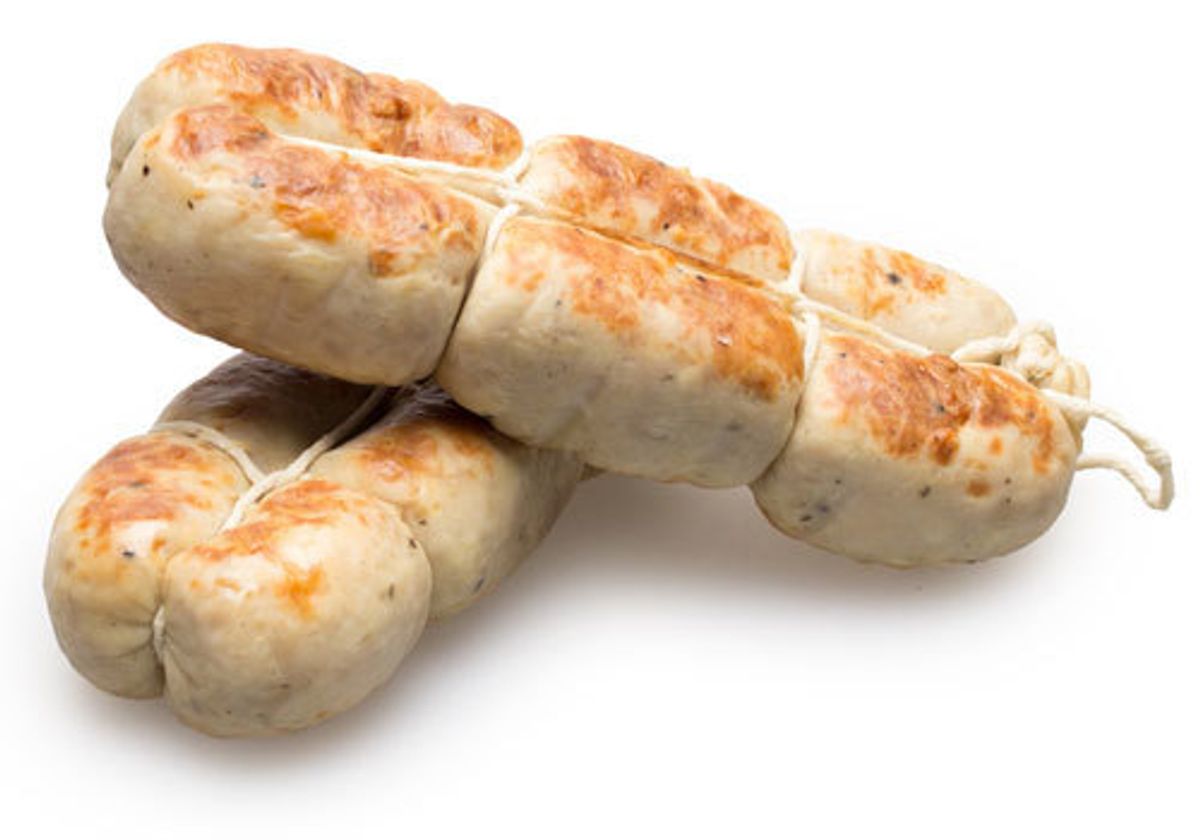 Колбаса куриная фермерская копченая~300г