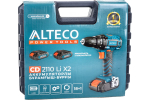 Аккумуляторная дрель-шуруповёрт Alteco CD 2110Li X2 30209