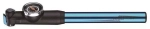 Насос алюм, 120psi(8атм), с круглым манометром, выдвижным шлангом, головка-автомат А/V, F/V, синий.G