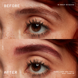 NYX Professional Makeup Powder Louder - Карандаши для бровей с щеточкой оттенок Black Cherry, 1 szt.