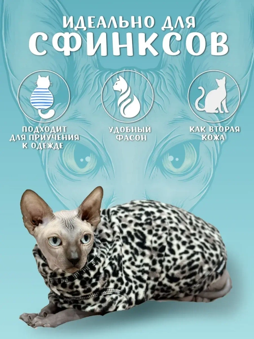 Одежда свитер для сфинксов кошек