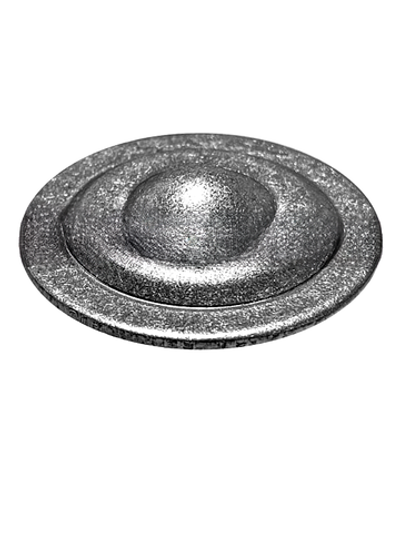 Элемент кованый заглушка столба d49, кр:49(2мм) вес 0,03 кг.