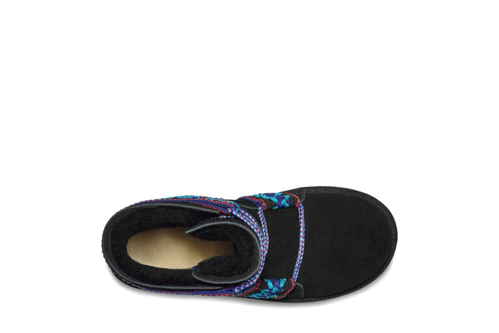 UGG Classic Mini II Braid Platform Black
