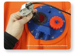 Бак топливный 102 л стационарный, 0,8х0,4х0,4 м