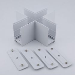 Соединитель X-образный для треков Aployt Magnetic track 220 APL.0283.10.04