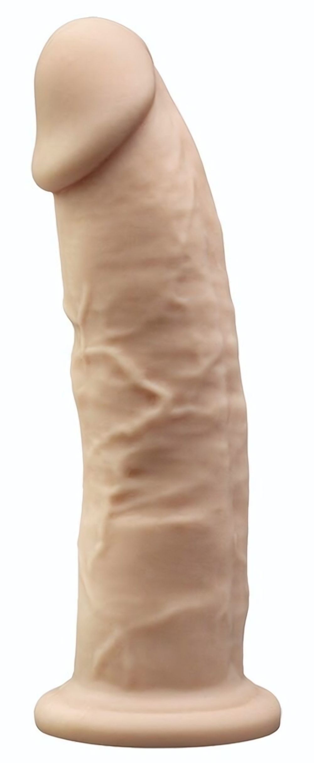 Телесный вибростимулятор-реалистик Model 2 - 17,5 см. (Цвет: телесный)
