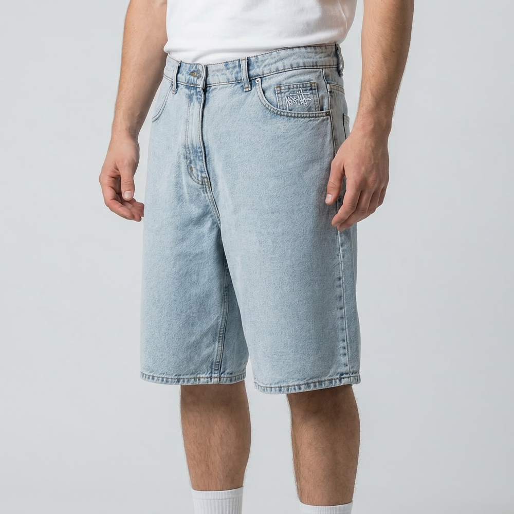 Шорты джинсовые Stussy • Голубой